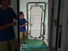 Weathertight Marine Doors for Ships Accommodations Approved by Classification Societies