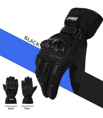 China Warm And Waterproof Anti Vibration Motorcycle Anti Vibration Winter Windproof Riding Gloves for sale