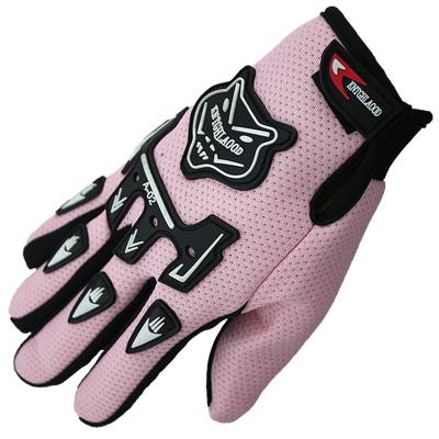 China Factory Full Finger Summer Kid Youth Children And Adult Motorcycle Racing Gloves for sale