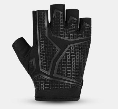 China High Quality Shock Absorption SBR Full Palm Protection 3D KPU Lycra Cycling Cycling Gloves for sale