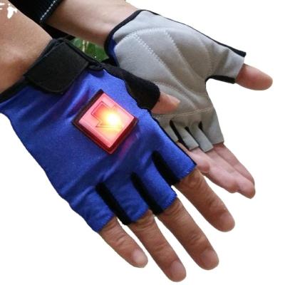 China Smart Cycling Gloves LED Smart Cycling Gloves Bike Direction Turn Signal Sports Gloves for sale