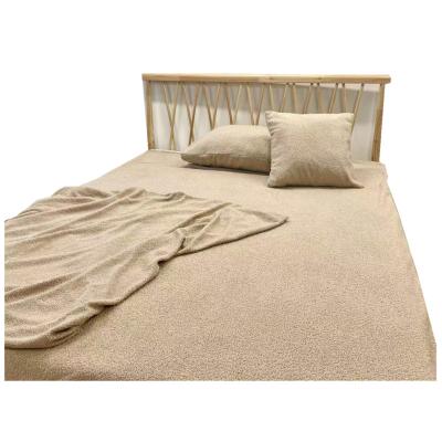 China 100% Polyester Teddy Fleece Bedding Sets Eco-Friendly Warm Bedding Sets Luxury 100% Bedding Blanket for sale