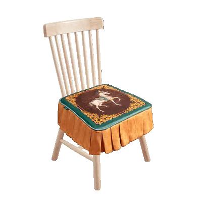 China Anti-static gorgeous European American style non-slip chair cover for home use for sale