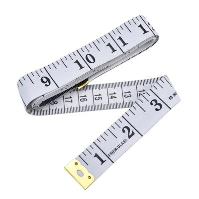 China PVC& Body Flexible Ruler Double Scale Plastic Multicolor Soft Tape Measure For Tailor Craft Sewing Tape for sale