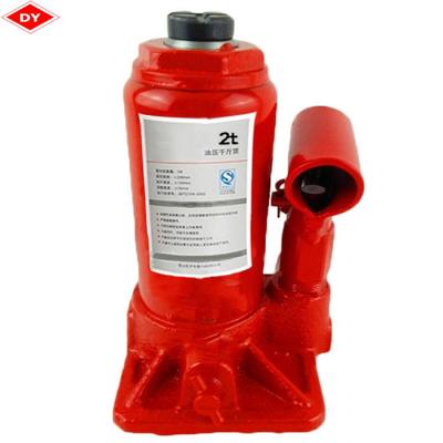 China Lifting Tools QL Series 2 Ton High Quality Family Car Portable Hydraulic Bottle Jack Use Electric Jack for sale