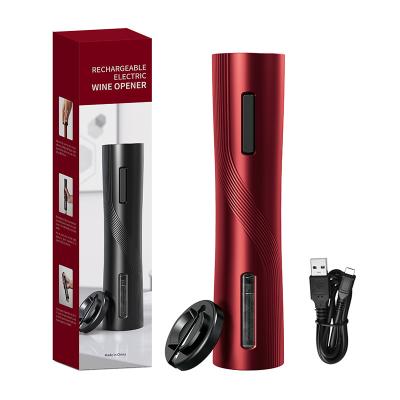 China Cost Effective Popular Special Curving Contour With Fashion Sense Electric Wine Opener With Type-C USB Cable for sale