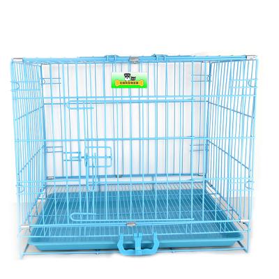 China Toq Quality Metal 304 Stainless Steel XXL Breathable Pet Cage Portable Dog Breeding Cage for sale