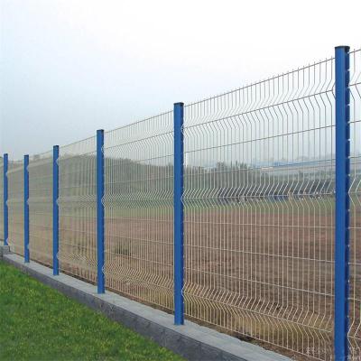 China Easily Assembled Easily Assembled Mesh Fence 3D Exterior Curvy Welded Wire Mesh Fence Panels Factory Price for sale