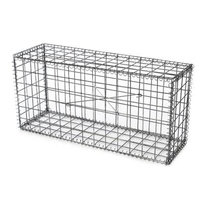 China Welded Gabions gabion fence wall galfan 1x1x1 welded gabion box stone gabion wall hot sale for sale