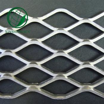 China Anping 9001 2015 Supply Beautiful Decoration Diamond Hole Iso Galvanized Silver Expanded Metal Mesh for sale