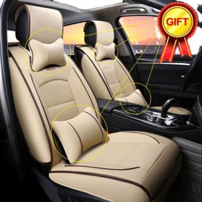 China Fly5D new sports car seat covers factory design front rear seat leather car seat covers universal for sale