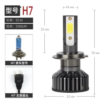 China Wholesale LED Headlight Autobid F2 Led Car Lights H4 Led 72W COB Chip Auto Lighting System Parts For Car H7 H8 H9 H11 9006 Led Headlight 9005 for sale