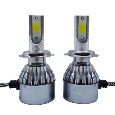 China Car LED Headlight AutoBid Wholesale C6 Car Auto Parts Led Bulbs Headlight H7 H11 9005 9006 H4 6000K Led Lamp 36W 8000lm Best Good Quality Car Lamp for sale