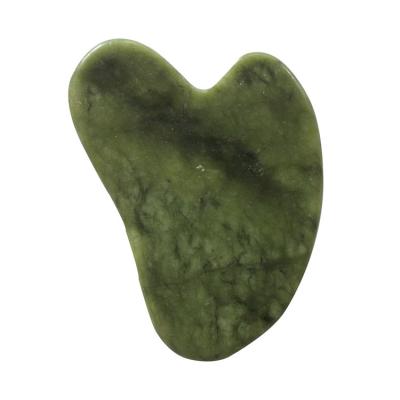 China Natural High Quality Natural Private Label Face Lift Jade Stone Green Rose Quartz Anti Aging Body Massage Gua Sha for sale