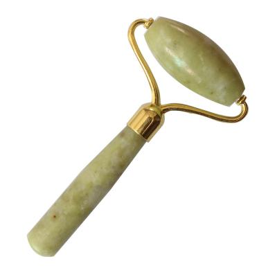 China Original Natural Green Facial Whitening Jade Crystal Body Massage Anti Aging Quartz Roller High Quality Private Label for sale