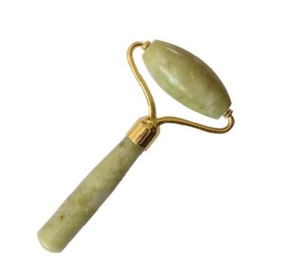 China Whitening Good Natural Green 100% Jade Practical Economy Jade Facial Price Massage Roller for sale