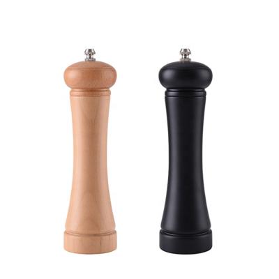 China Viable Classic Manual Wooden Pepper Mill Salt and Pepper Grinder for Kitchen for sale