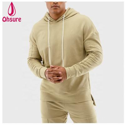 China Mens Fitness Hoodie Activewear Pullovers Cotton Hoodie Sports Jogging Hoodie Anti-Shrink for sale