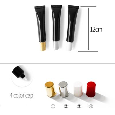 China Cosmetic ready to ship empty eye cream tube blacken wholesale 30ml eye tip and dot tube squeeze cream for sale