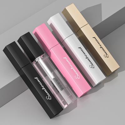 China Custom Color Green Cute Empty Refillable Mascara Tube Matte Color Metal 8ml Set In White for sale