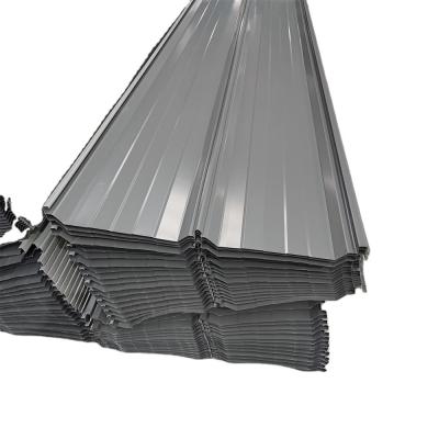 China 25 Gauge Ral 9002 White Corrugated Shingles Roofing Sheet for Asbestos Colored Metal for sale