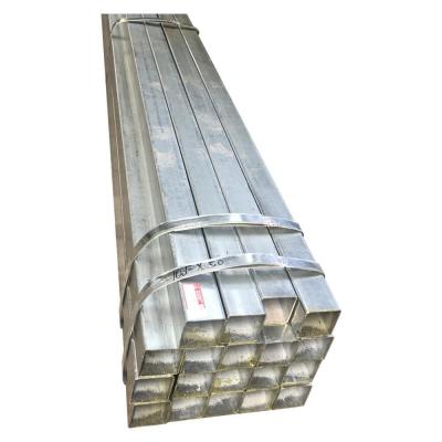 China Custom Made Galvanized Square Steel Hollow Section Square Pipe and Tube for Q345 Grade for sale