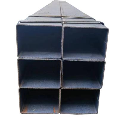 China Mental Construction Black Steel Hollow Section Galvanized Square Tube for Construction for sale