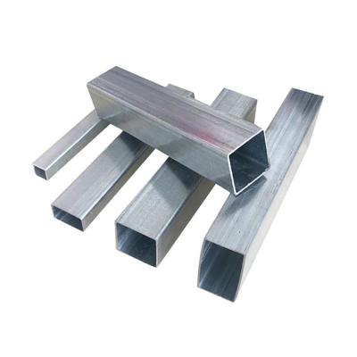 China MS Galvanizado 19x19 Cuadrado ASTM 201 tubo rectangular de acero inoxidable para perforar hidráulico en venta