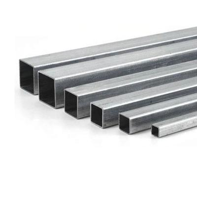 China Steel Square Tube ASTM Galvanized Carbon Rectangular Seamless Pipe GI Pipe With Steel Connector for sale