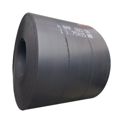 China Rolos de aço revestido Ferro preto S235jr S275jr S335jr bobina de aço carbono laminada a frio bobina de revestimento de zinco à venda