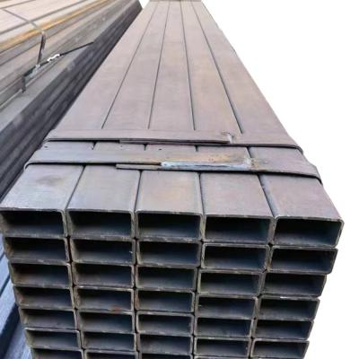 China 110x110 Seamless Galvanized Q235 Metal Annealed Black Square Carbon Steel Channels U-Bar for sale