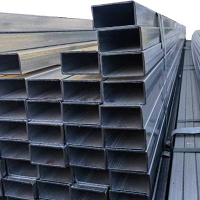 China Custom / Negro / Galvanizado Q195 Q235 Galvanizado Cuadrado de tubería horario 40 canales de acero U-Bar en venta