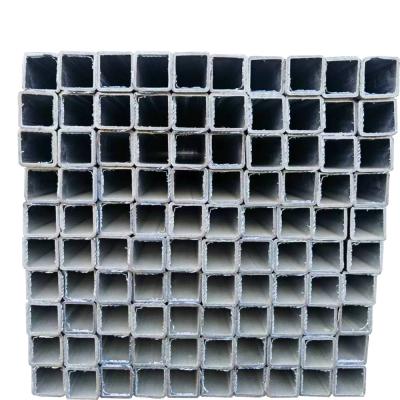 China Galvanized Steel Square Pipe with Standard SS400 SS490 S235JR S355JR A36 for sale