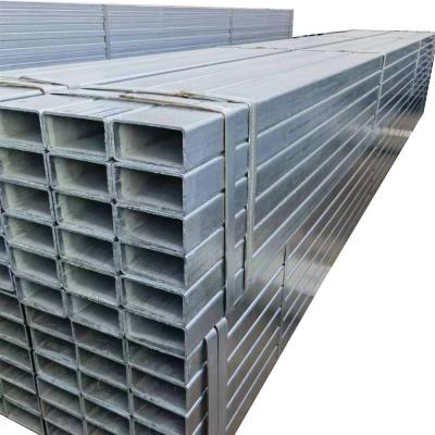 China High Zinc Galvanized Square Tube Galvanized Steel Pipe with 0.5mm-25mm Thickness for sale