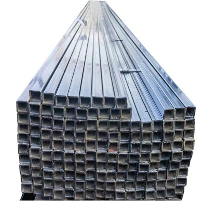 China Tubos cuadrados galvanizados de suministro de tubos cuadrados 40x40 de aleación galvanizada o no es aleación en venta