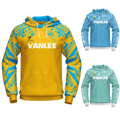 China 100% Polyester factory price cheap Amazon unisex 100% Polyester pullover with hood oversize OEM full sublimation custom hoodies for men for sale