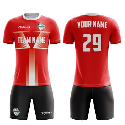 China Shirts & Tops New Cheap Adult And Kid Soccer Uniform Design Blank Personal Soccer Jerseys Customize Soccer Training Jerseys for sale