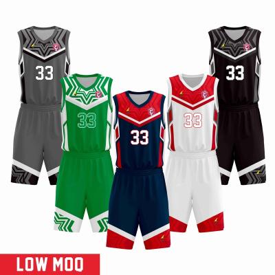 China Youth Sublimation Referee Girls Basketball Tank Top Uniform Color Red White Blue High Quality Reversible Wholesale Design Breathable For Men for sale