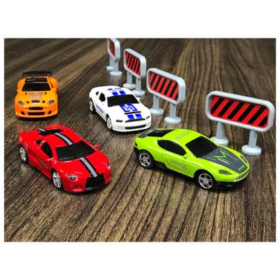 China RC model SINOVAN 2.4g mini rc car plastic racing toys with lights and rechargeable battery mini car toys for sale