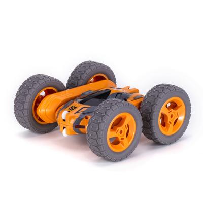 China RC Hobby 2022 1 28 stunt RC car for kids toys car double sided rc 360 rolling truck for sale