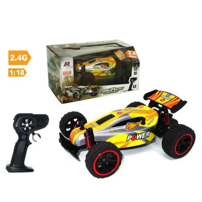 China High quality low price rc hobby SINOVAN 1:18 plastic golden supplier 2.4G rc buggy with rechargeable battery for sale