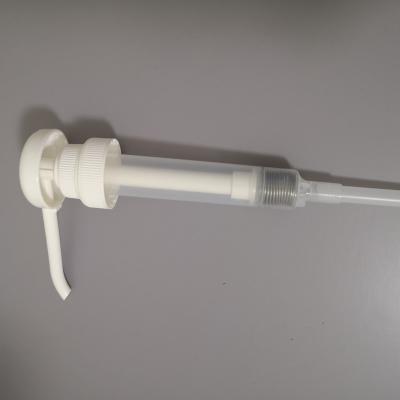 China Non Spill Direct Deal 30cc Long Nozzle Big Plastic Lotion Doage Dispenser Pump for sale