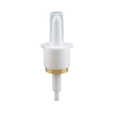 China Non Spill Medical 20Mm Nasal Sprayer Leather-on Pump , Medical Plastic Spray Pump for sale