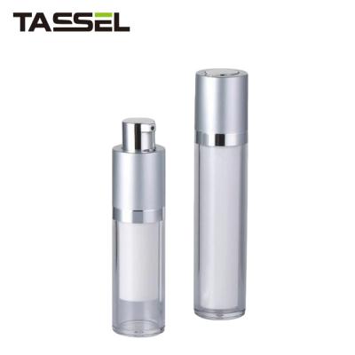 China Hot Sale 89Mm Non Spill Twist Cream Airless Pump Bottle Empty Airless Vacuum Pump Bottle for sale