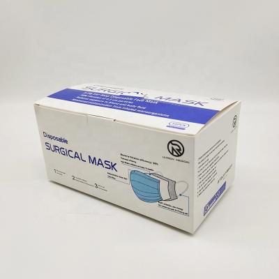 China Recycled Surgical Materials Mask Box N95 Disposable Medical Face Mask Surgical Storage for sale