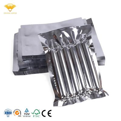 China Aluminum Foil Flat Surface Aseptic Food Packaging Customized Plastic Transparent Sealing Bag In Stock for sale