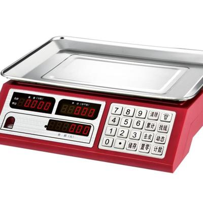 China Hot Selling ABS Plastic And Steel Price Scale Weight Computing Scale for sale