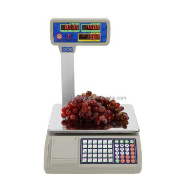 China ABS Plastic Promotional Fruit Vegetable Scale With Printing for sale