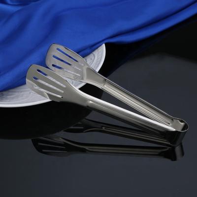 China Viable Widely Use Popular Design 304 Stainless Steel Multi Function BBQ Tongs 9/12/14 Inch Grill Food Tongs for sale