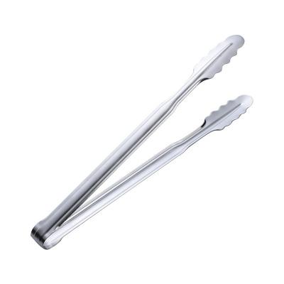 China Sustainable BBQ Part Use Frying Food Tools 7 9/12/14 Inch BBQ Meat Tongs Stainless Steel Food Tongs Grill Steak Bread Tongs for sale